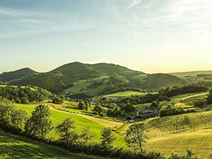 Hgellandschaft des Bzberges